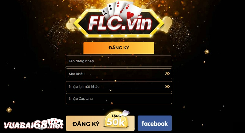 Truy cập vào website chính của cổng game bài để tạo tài khoản