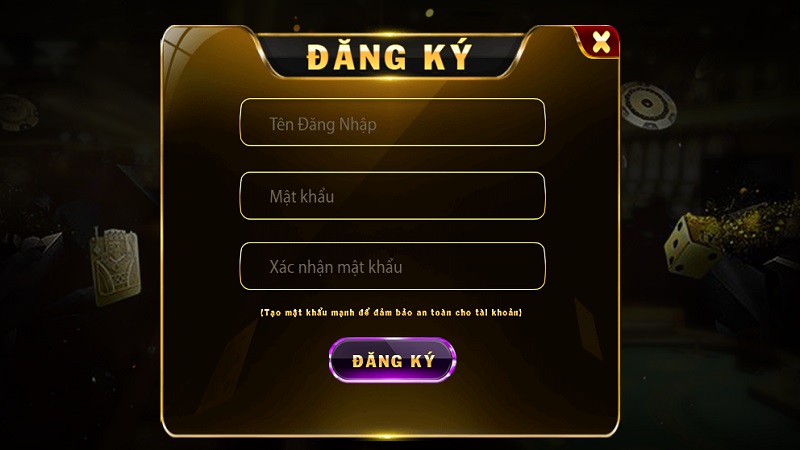 Đăng ký tài khoản chính thức dễ dàng tại cổng game Zo88