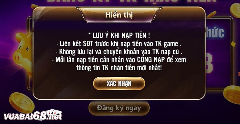 Lưu ý việc liên kết số điện thoại để có thể được bảo mật khi giao dịch